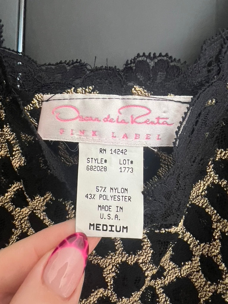 Vintage Oscar de la Renta slip nightgown