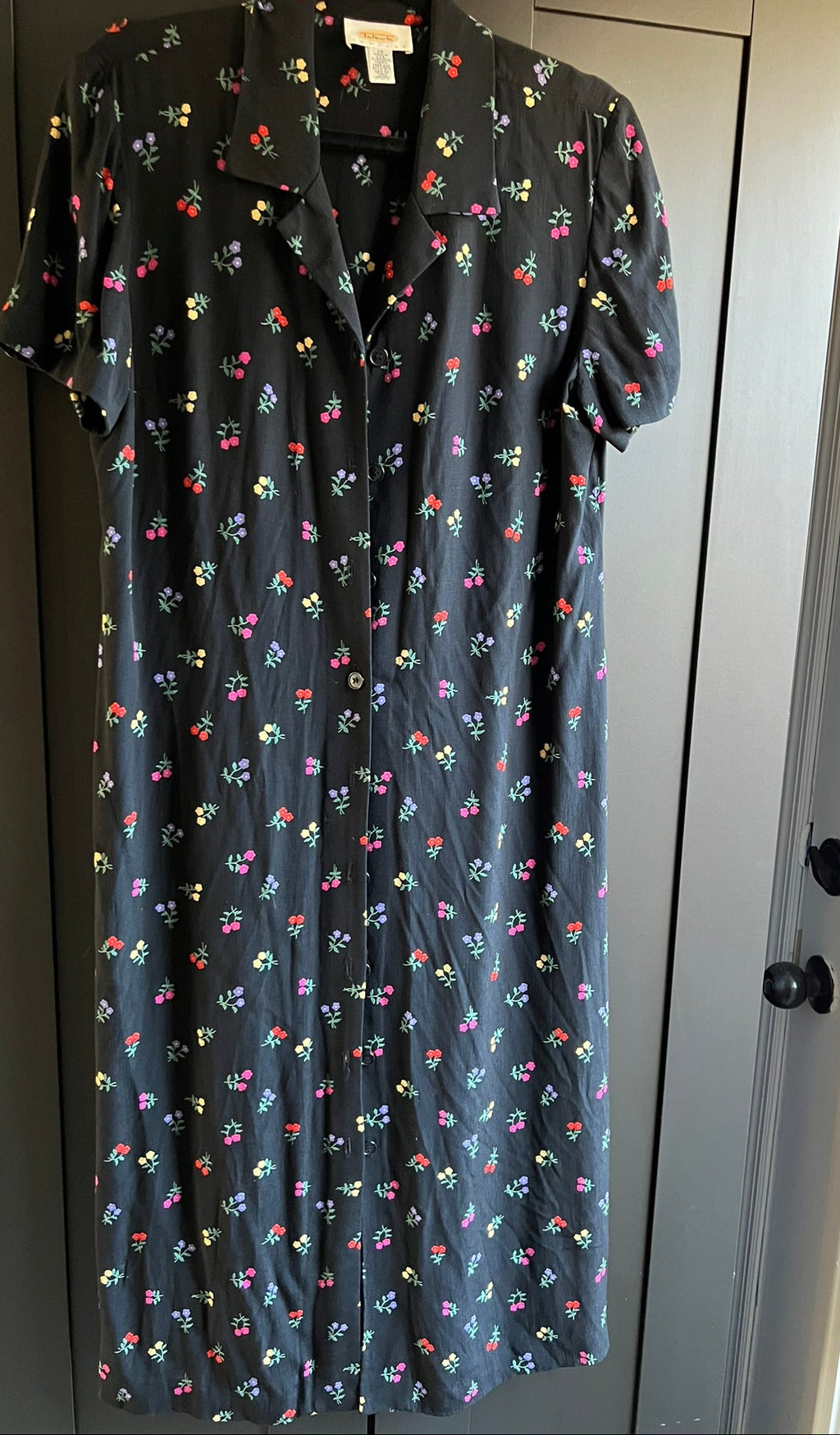 Vintage 80's floral dress