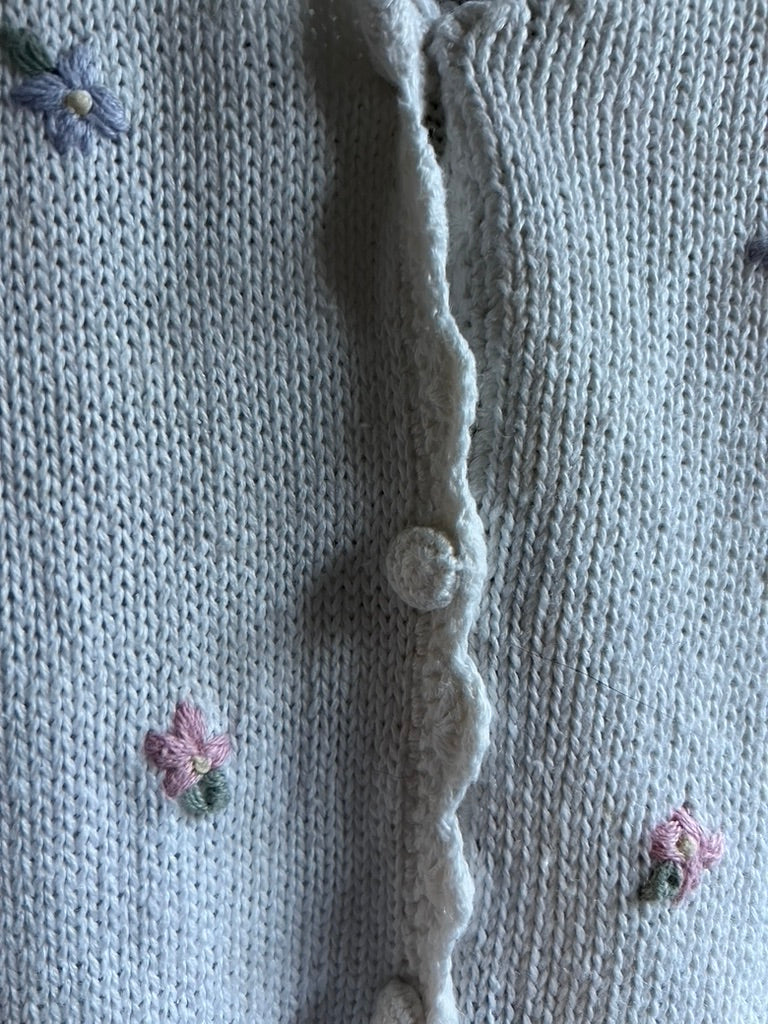 Vintage crochet sweater