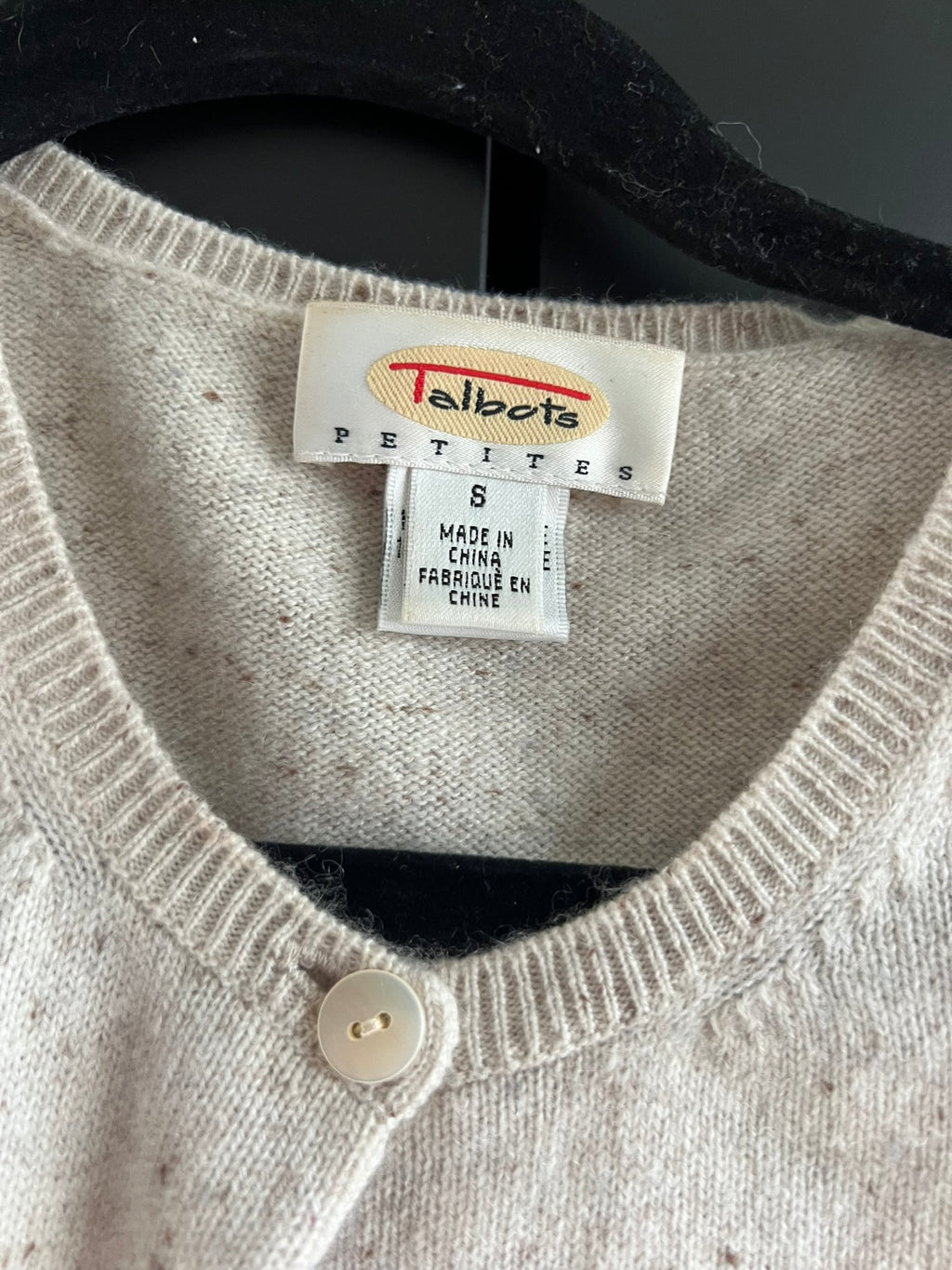 Vintage cashmere cardigan