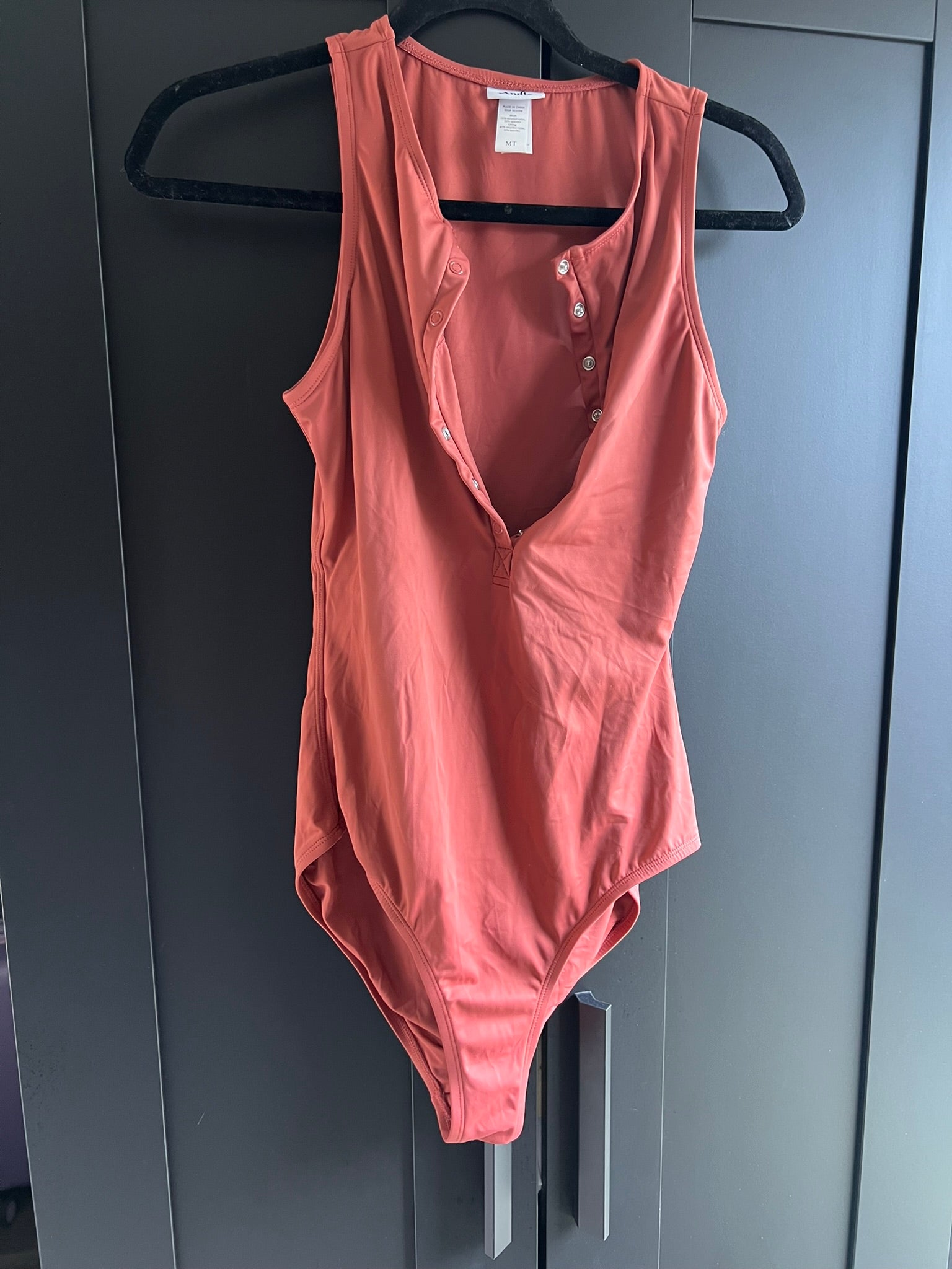 Orange Andie one piece swimsuit