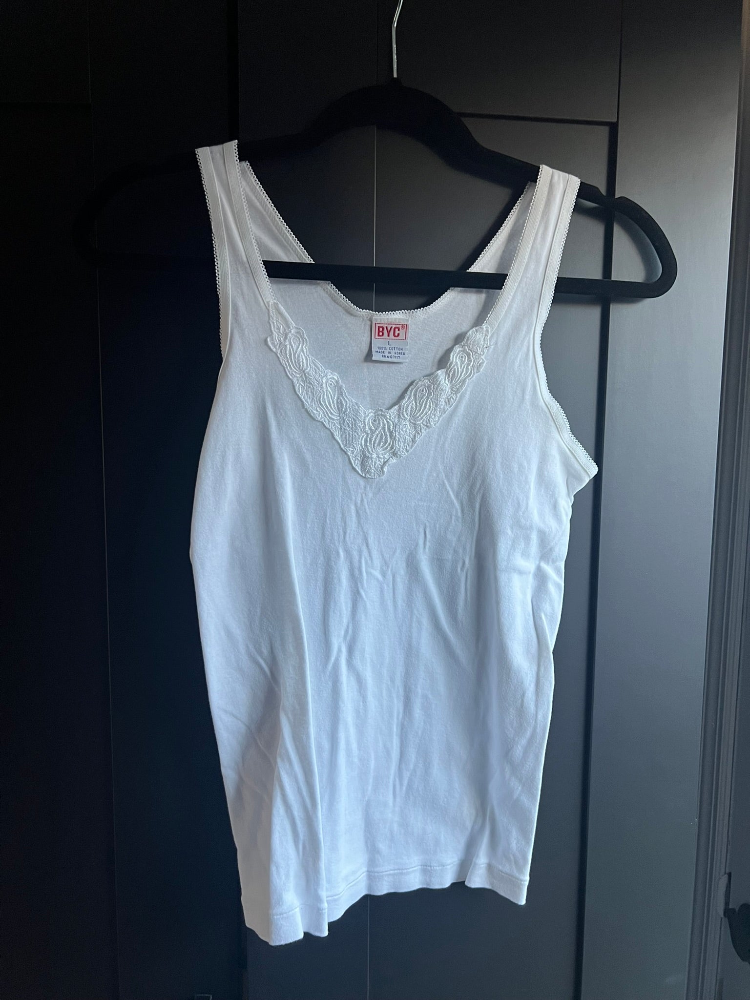 100% cotton tank