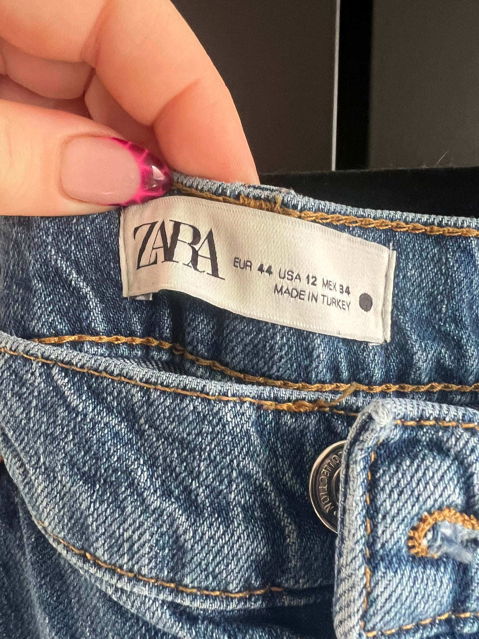 Zara wide leg jeans