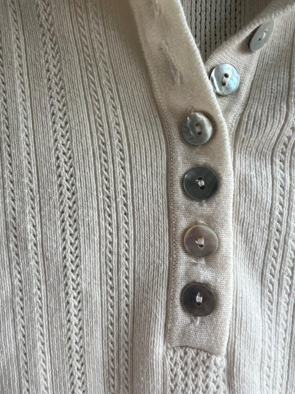 FRNCH Paris knit polo sweater