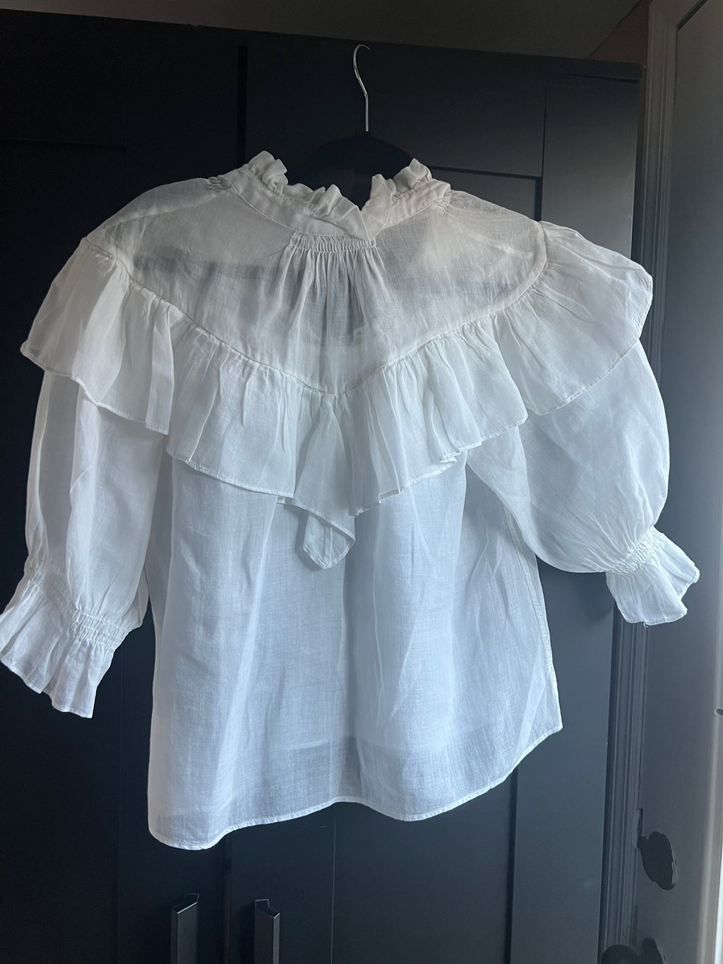 Frame white blouse