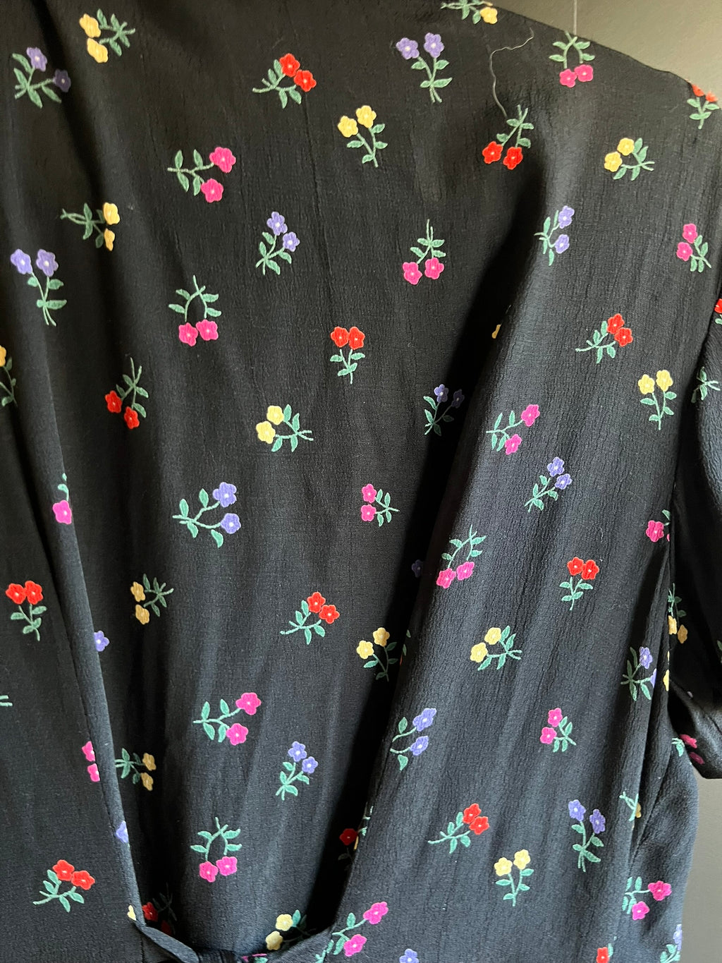 Vintage 80's floral dress