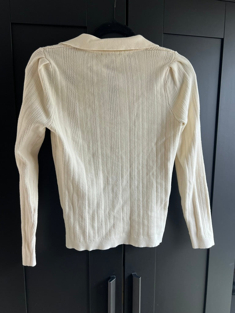 FRNCH Paris knit polo sweater