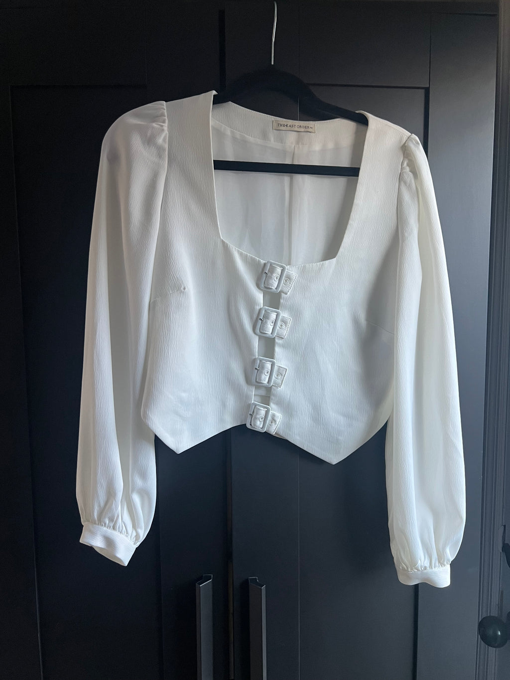 Long sleeve crop top