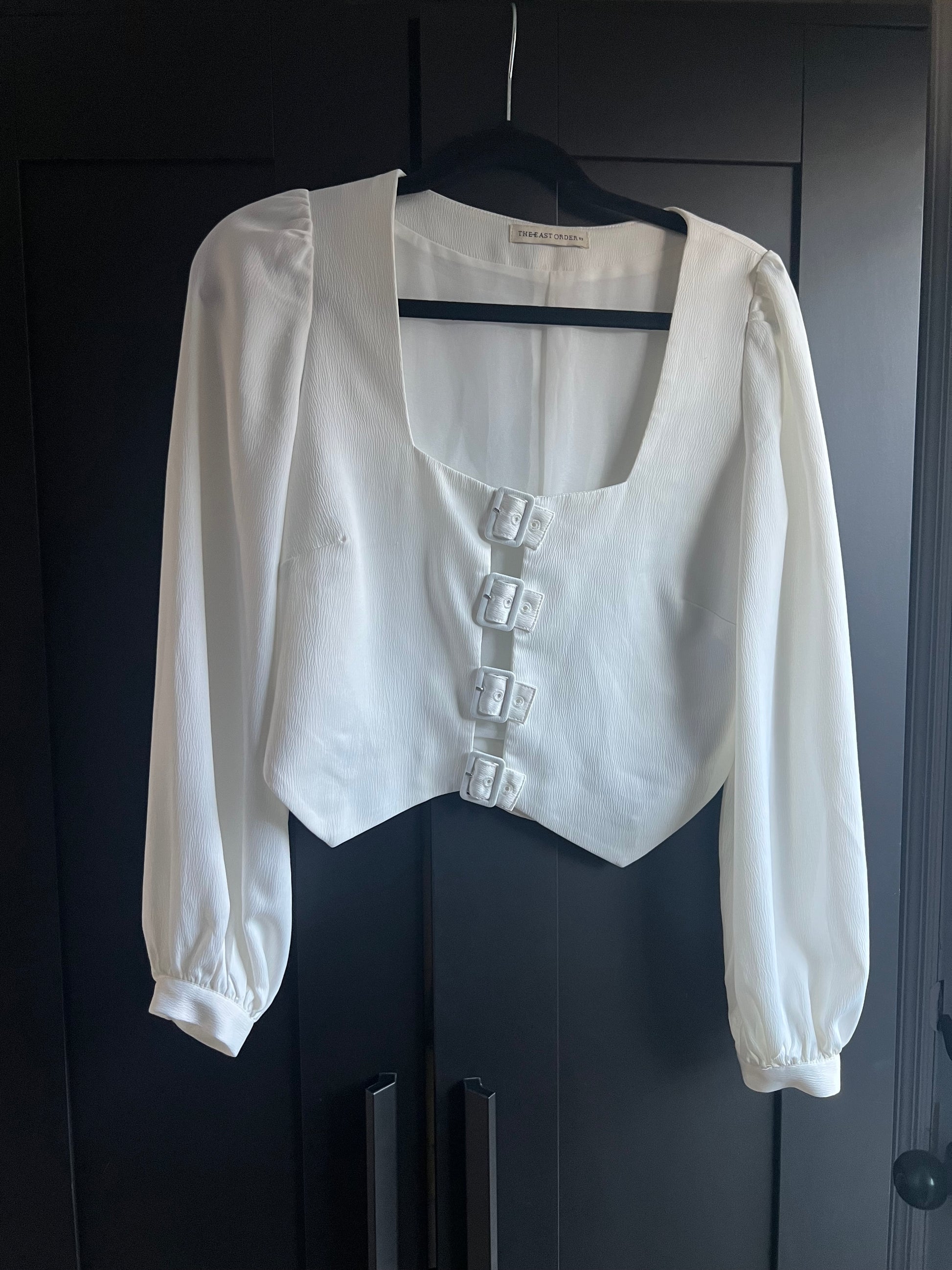 Long sleeve crop top