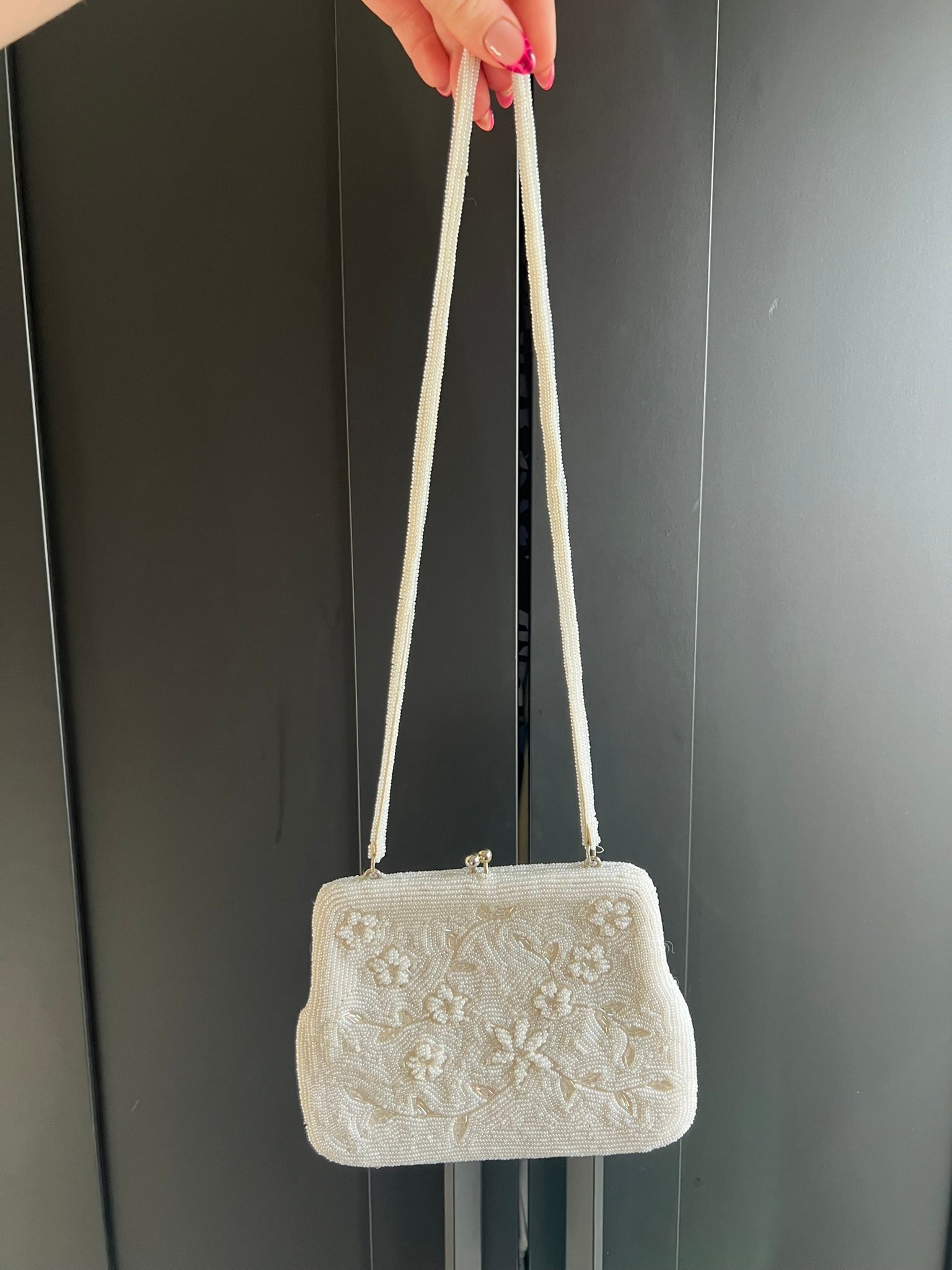 Beaded vintage purse