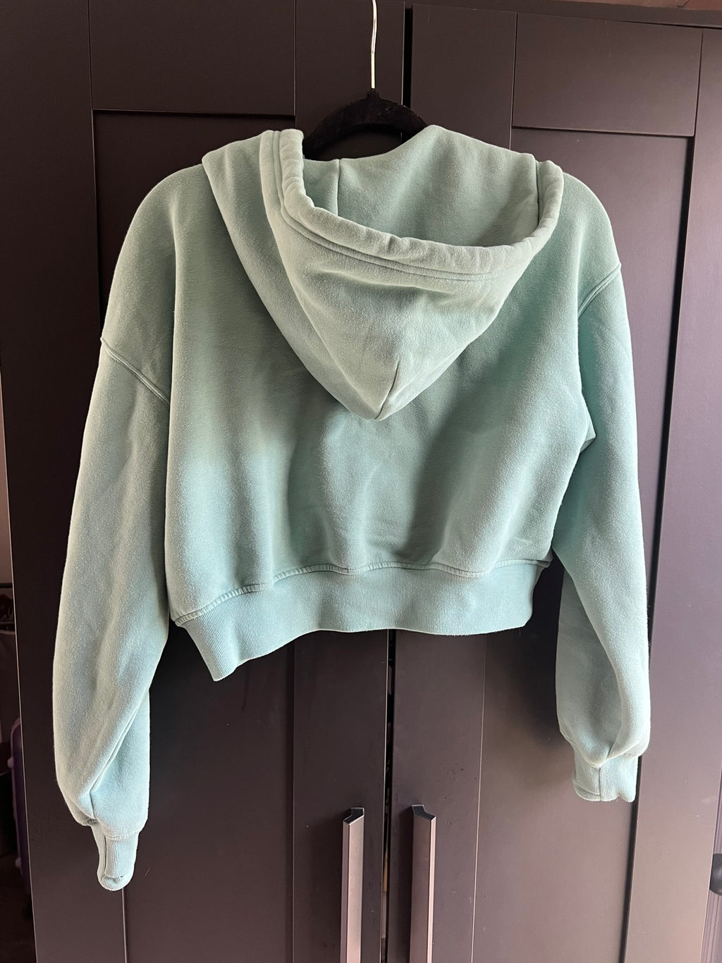 Athleta cropped zip hoodie