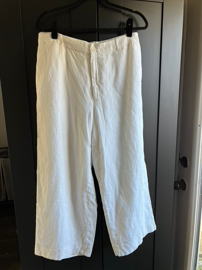 Linen/cotton trouser