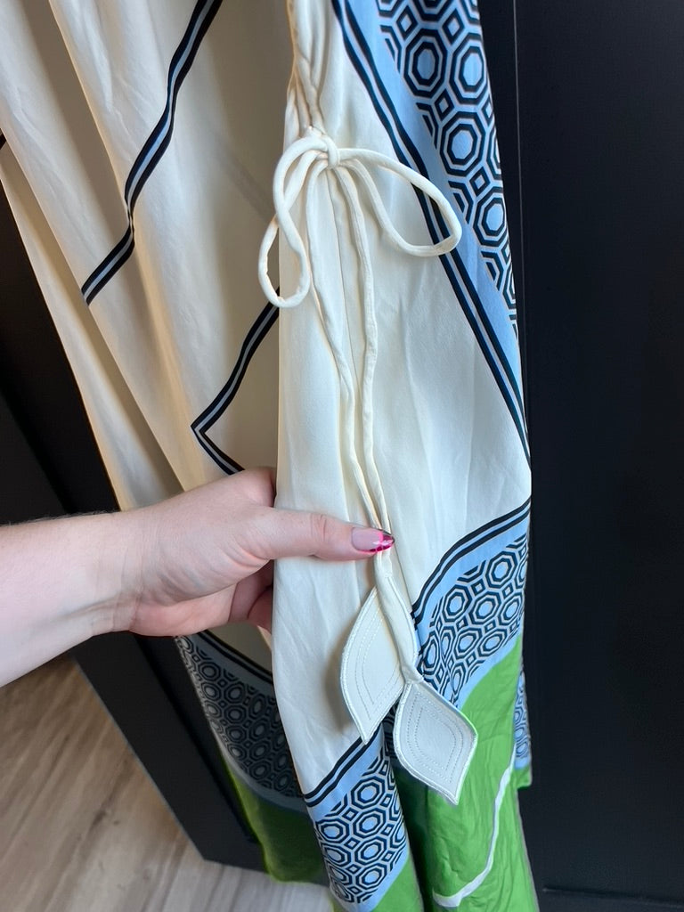 Tory Burch 100% silk maxi