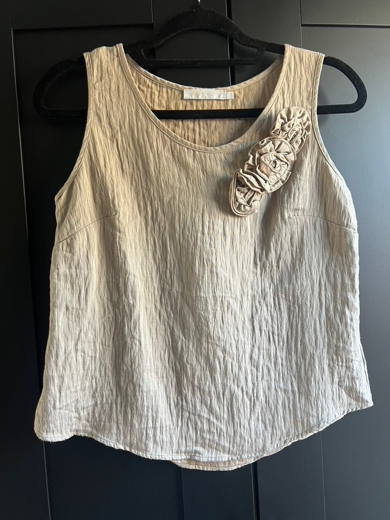 Anne Fontaine beige top