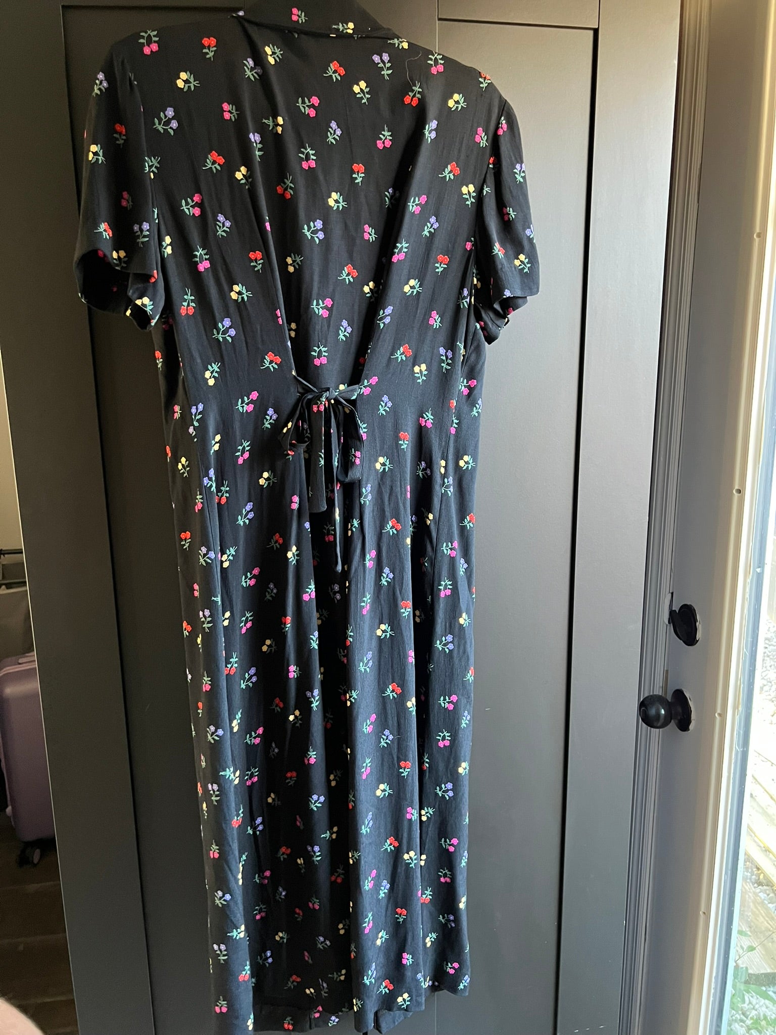 Vintage 80's floral dress