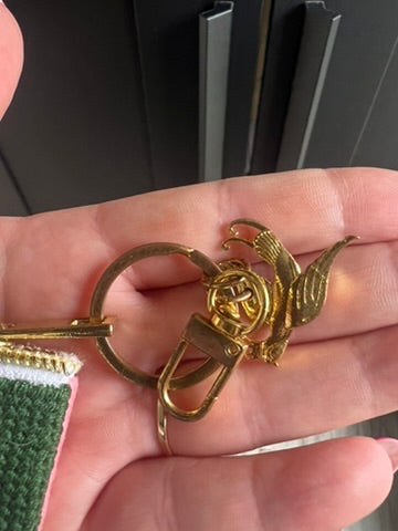 Needlepoint coin purse