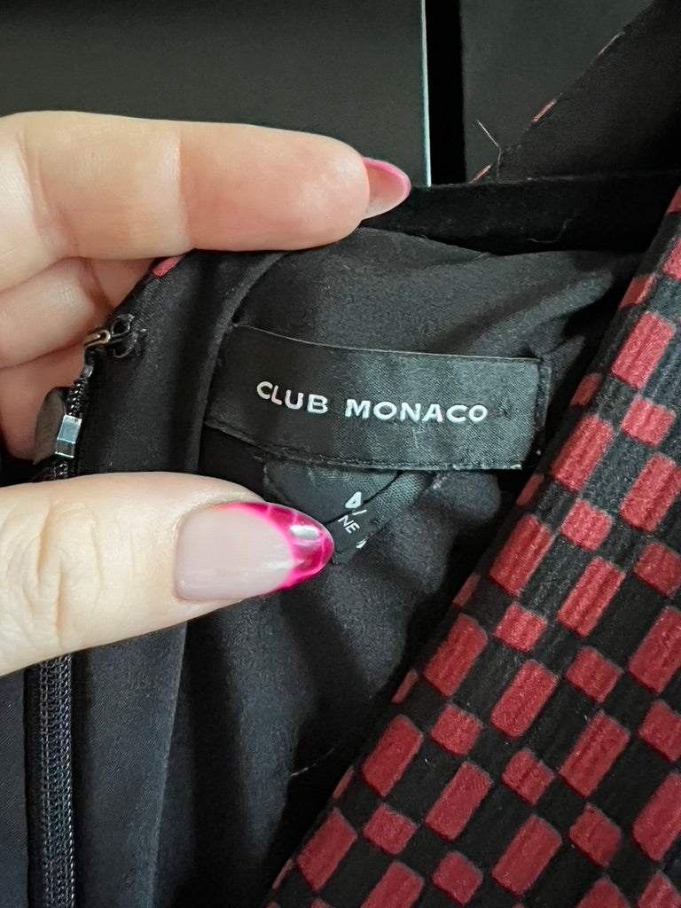 Club Monaco print dress