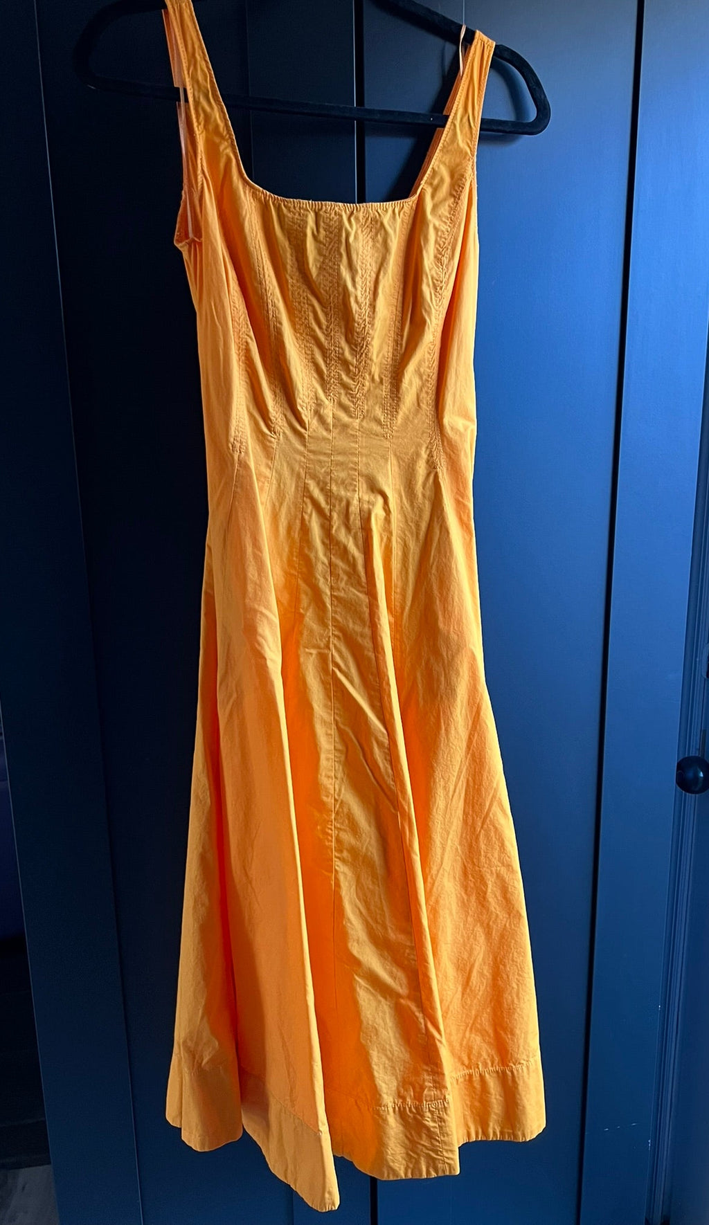 Zara cotton midi dress