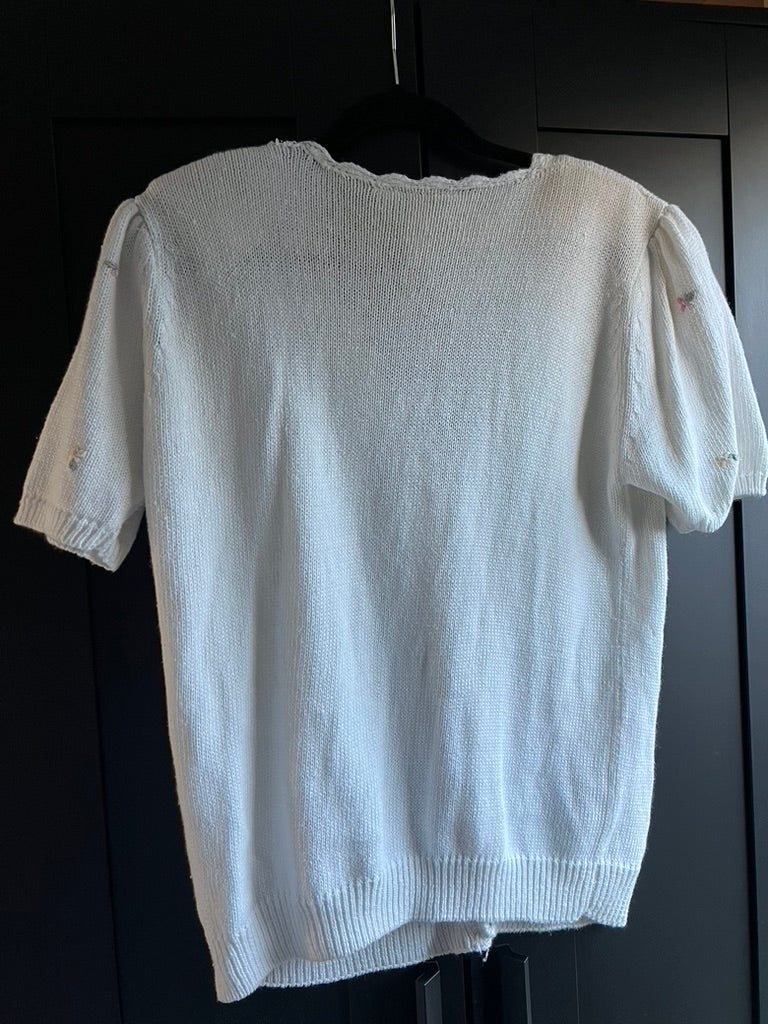 Vintage crochet sweater