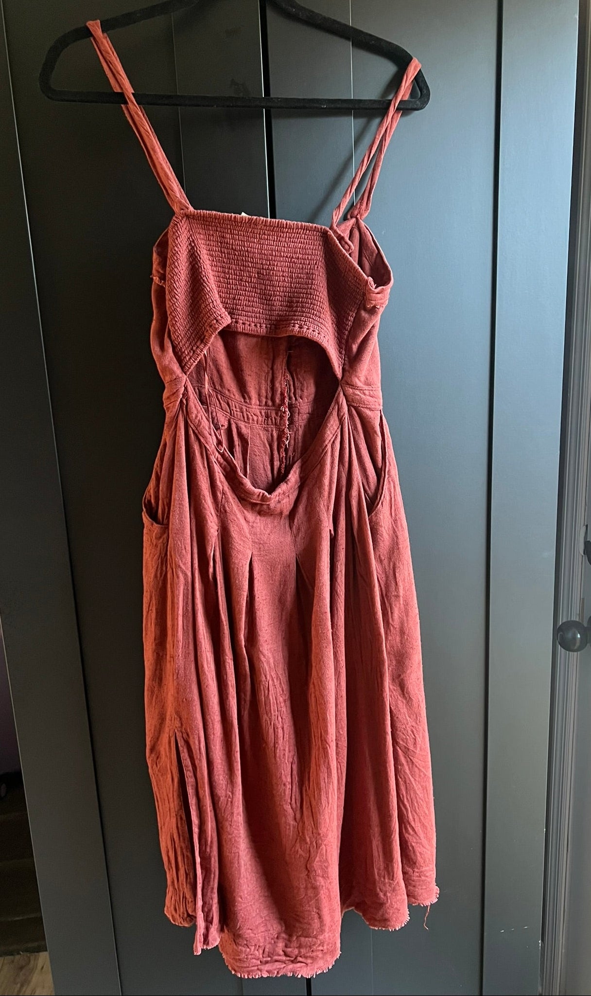 Free People button up dress