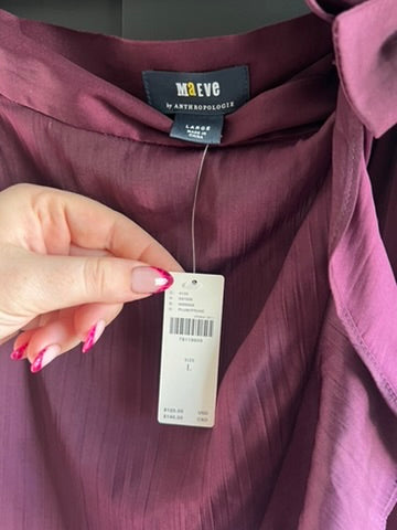 Anthropologie maxi wrap skirt