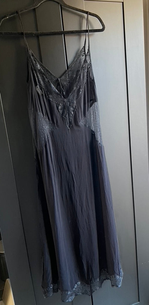 Sheer Zara black lace dress